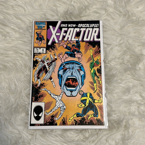 Marvel Comics X-Factor Issue 6 (1986) First app. Apocalypse (VF) - Picture 1 of 5